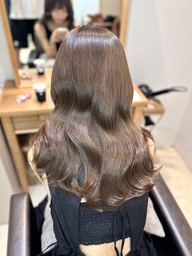 ジーナ 本八幡(Zina) 髪質改善＊大人ラベンダーグレージュ＊美髪【Zina本八幡】