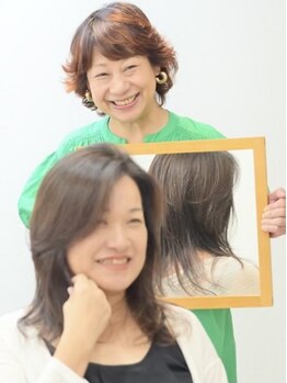 ナチュラル(natural)の写真/【上板橋徒歩4分】外部講師として4年間似合わせなどを教え撮影経験も多いスタイリストが担当！