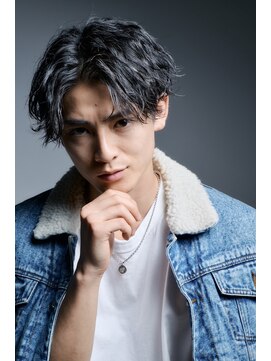 アソビ 表参道(ASOBI) ツイストスパイラルパーマ　センターパート