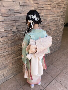 ヘアドゥーポジャ 藤岡店(hair Do poja) 七五三