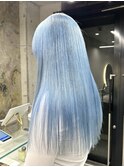 水色カラー ペールブルー ブルーシルバー