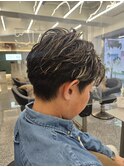 20代30代40代小顔ハンサムショートアッシュブルーブラック