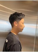 アップバングメンズショート