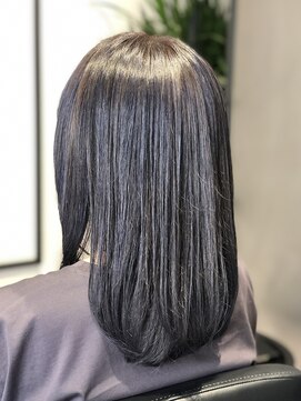 スカーレット(Scar/let) こなれストレート/ロング/ハイライトカラー/ラベンダーアッシュ