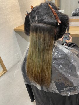 アレクサ 保谷(ALEXA) お直しカラー　ネイビーブルー