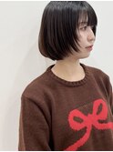 フェイスレイヤー×ワンレングスボブ