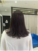 ベルベットブラウン×くすみカラー×フェイスレイヤー