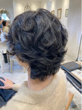 ラボヌールヘアーグレース 門前仲町店(La Bonheur hair grace) メンズパーマスタイル