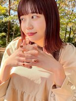 エフ(f)&nbsp;ぱつっと天使のストレートと外ハネ