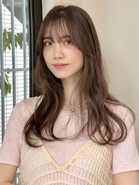 ローネス ギンザ(LONESS ginza) レイヤーカット/小顔カット/くびれヘア/くすみベージュ