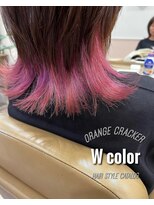 オレンジクラッカー 鎌倉長谷(Orange Cracker)&nbsp;Wcolor　インナーcolor 【鎌倉　長谷】