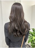 ブリーチなしグレージュカラー