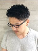 20代30代メンズソフトツーブロックビジネス大人カッコイイ