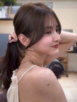 コート 表参道(Cote)&nbsp;美髪レイヤーカット/顔まわりレイヤー/前髪/結んでも可愛い