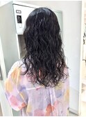 ルーズパーマロングパーマくるくるパーマニュアンスパーマ