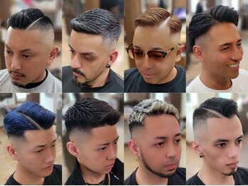ヘアーファクトリー☆マハロ(Hair Factory☆MAHARO)の写真/コンテスト優勝実績のあるオーナーの技術力をお財布に優しい価格で提供★メンズデザイナーズカット￥3300～