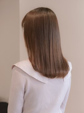 ネイヴィル 銀座(navile) 酸性ストレート×beige