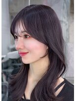 フィヴェント(Fivent)&nbsp;美髪韓国レイヤーイメチェン夏ハイライトカラーくびれヘア