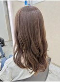 セミロングレイヤー