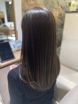 ヘアリゾート粋 リマ 銀座店(lima) 艶髪/透明感/グレージュ/ロングレイヤー