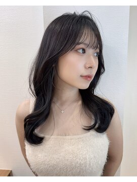 ロンドアベニール 北千住(Lond avenir) 姫カットレイヤー/暗めカラー/韓国風巻き/レイヤーカット北千住