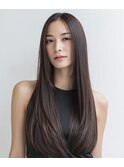 艶と美ラインが際立つ上品ストレート