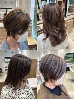 ディーボーイ 健軍店(D-BOY)の写真/“脱白髪染め”でオシャレな色味を楽しめる♪より魅力的な大人女性に!あなたの魅力を更に引き出します♪