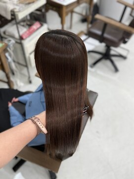 ハピネス 梅田茶屋町店(HAPPINESS) レイヤーカット/ブリーチなし/髪質改善トリートメント/顔まわり