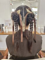 ヘアーアンドメイクアップモパ&nbsp;ツインアレンジ