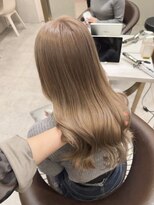 ロンド レア 天神大名店(Lond Le’a) 黒髪カタログ/オリーブグレー/ココアベージュ/小顔に見せるヘア