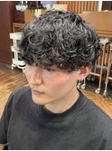 ぺたんこ解消・トップふんわりシャドウパーマ