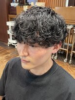 ミンナノポリシー(MIN NANO//POLICY)&nbsp;ぺたんこ解消・トップふんわりシャドウパーマ