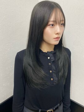 ラグナ(LAGUNA) 【オリーブグレージュ/レイヤーカット/透明感カラー/20代】