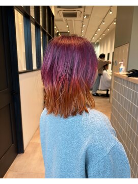 インナーカラー/デザインカラー/ハイライトカラー/ダブルカラー