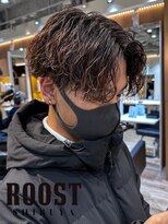 ルースト 渋谷店(ROOST)&nbsp;MEN’S HAIR/波巻ツイストスパイラル/フェザーパーマ/眉毛/渋谷