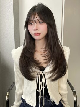 ボタン ハカタ(VOTAN hakata) ブリーチなしダブルカラーで透明感たっぷりオリーブ