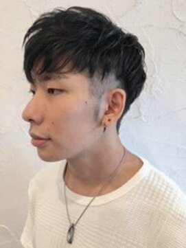 ソレイユ シンサカエ(SOLEIL SHINSAKAE) 定番かっこいい♪ツーブロックグラデーションパーマ☆