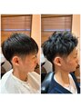 モッズヘア メン 上尾東口店(mod's hair men)&nbsp;スタイリングで遊べる刈り上げショート。