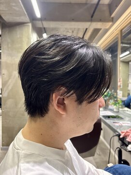 ミューバイケンジ(miu by KENJE) miu&宇都宮良太　メンズ毛流れセンターパート