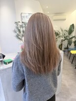 フェーディン(fa/din)&nbsp;ペールベージュ×レイヤーカット