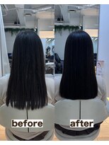 シゲ 自由が丘店(SHIGE) 乾かすだけでまとまる地毛風髪質改善ストレート40代50代縮毛矯正