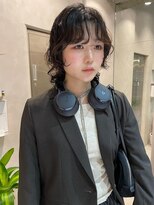 ムクコア(Muk CORE)&nbsp;ウルフレイヤーミィディアムパーマニュアンスパーマ川崎