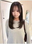 【emu】レイヤーカット×オリーブグレージュ
