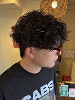 ジュジュル 稲毛本店(jujur)&nbsp;メンズフェザーパーマ