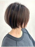 ハイライトバレイヤージュダブルカラーケアプリーチ30代40代