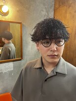 ランド(Land.)&nbsp;大人セクシー波巻きパーマ　簡単スタイリング