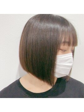 ナンバーフォーナチュラル(NO4 natural) 167. 前下がりボブ/ワイドバング/似合わせ/ツヤ感