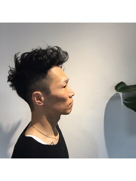 トラッド ヘアサロン(Trad.hair salon) アップバングメンズショート