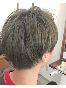 スーリール 九産大前店(Sourire) 【Sourire blanc 濱地】マッシュ☆グレージュ