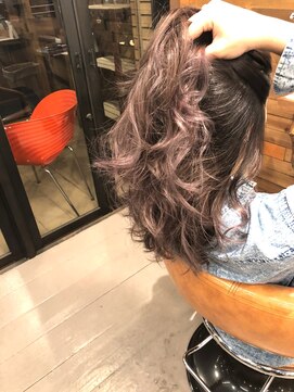 ヘアーサロン ミル(hair salon MiL) ラベンダーアッシュ×グラデーション